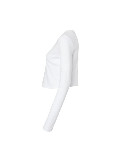 BELLA-CANVAS WOMEN'S MICRO RIB LONG SLEEVE BABY TEE /api/colors/77608079-96df-47da-900f-2d4d8c06455c personnalisable