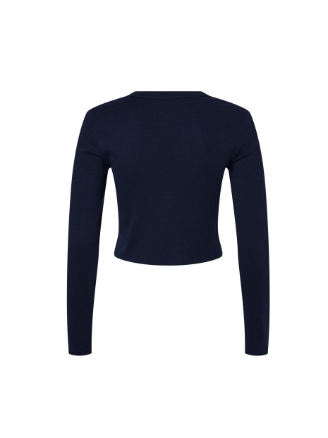 BELLA-CANVAS WOMEN'S MICRO RIB LONG SLEEVE BABY TEE /api/colors/acd1f653-6ed8-47f7-9754-2656f7e74065 personnalisable