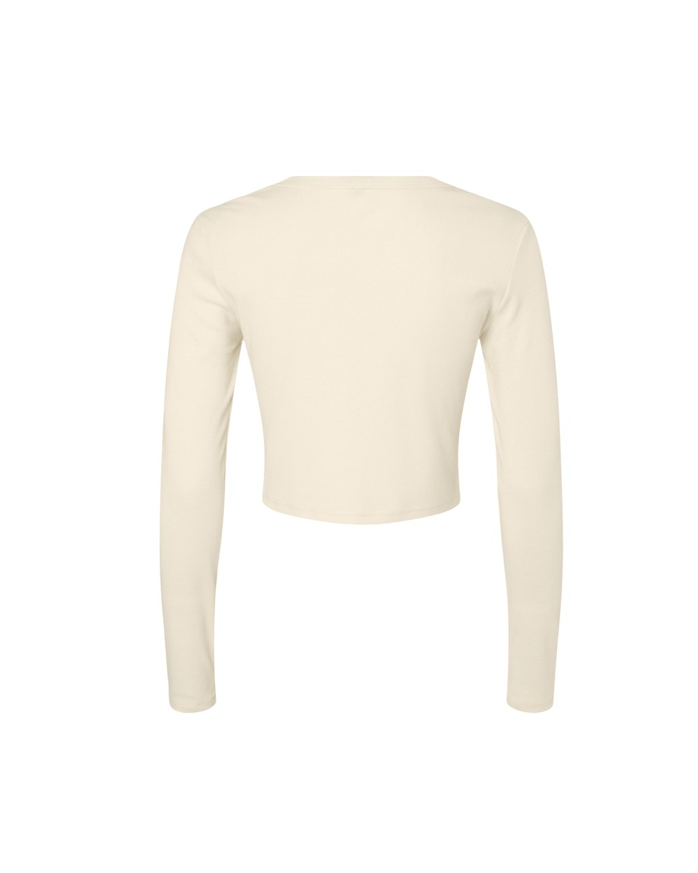 T-shirts BELLA-CANVAS WOMEN'S MICRO RIB LONG SLEEVE BABY TEE voor bedrukking &amp; borduring