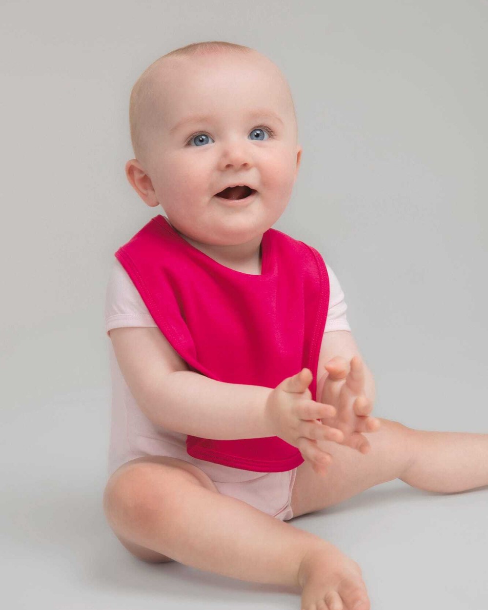 Baby artikelen LARKWOOD Slabbetje voor bedrukking &amp; borduring