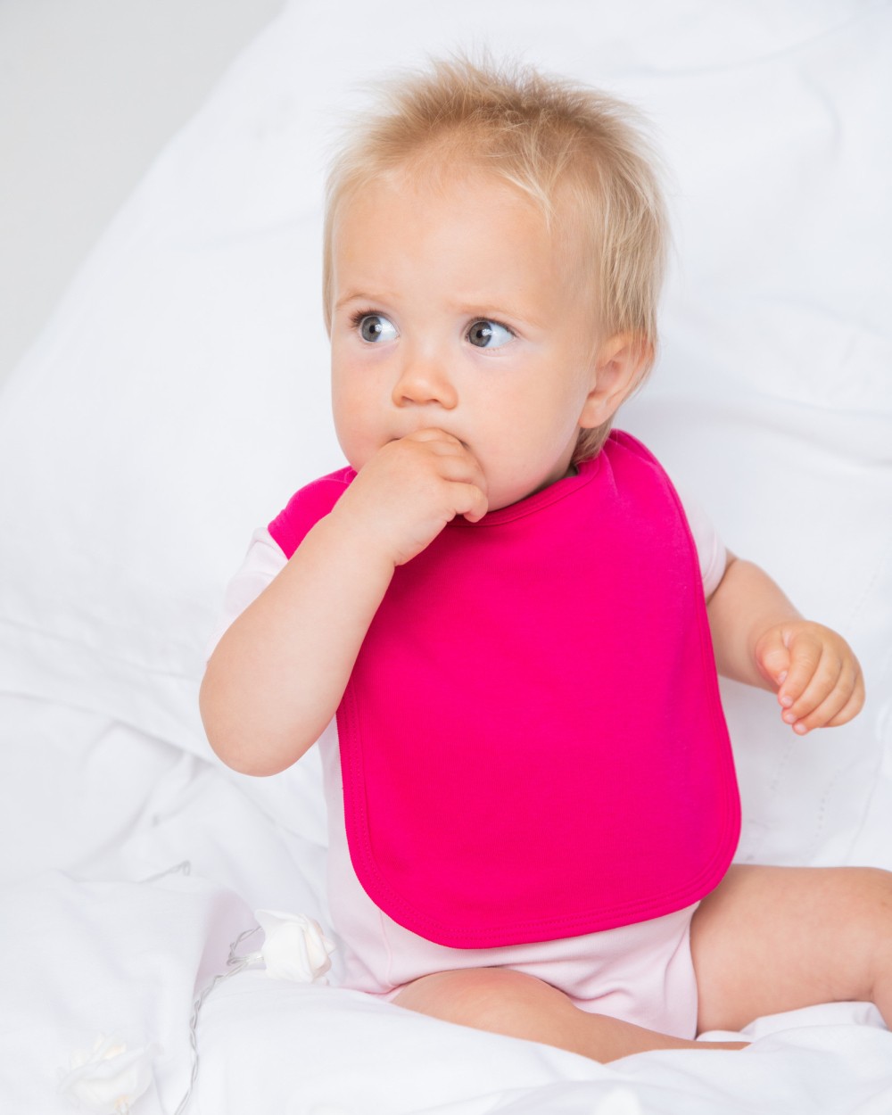 Baby artikelen LARKWOOD Slabbetje voor bedrukking &amp; borduring