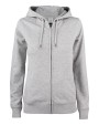 CLIQUE Premium Oc Hoody Full Zip Women Sweatshirts personalisierbar