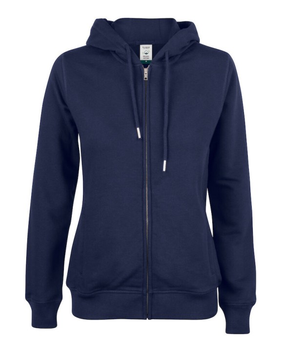 CLIQUE Premium OC Hoody Full Zip Women Sweatshirts personalisierbar