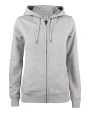 Sweaters & hoodies CLIQUE Premium OC Hoody Full Zip Women voor bedrukking &amp; borduring