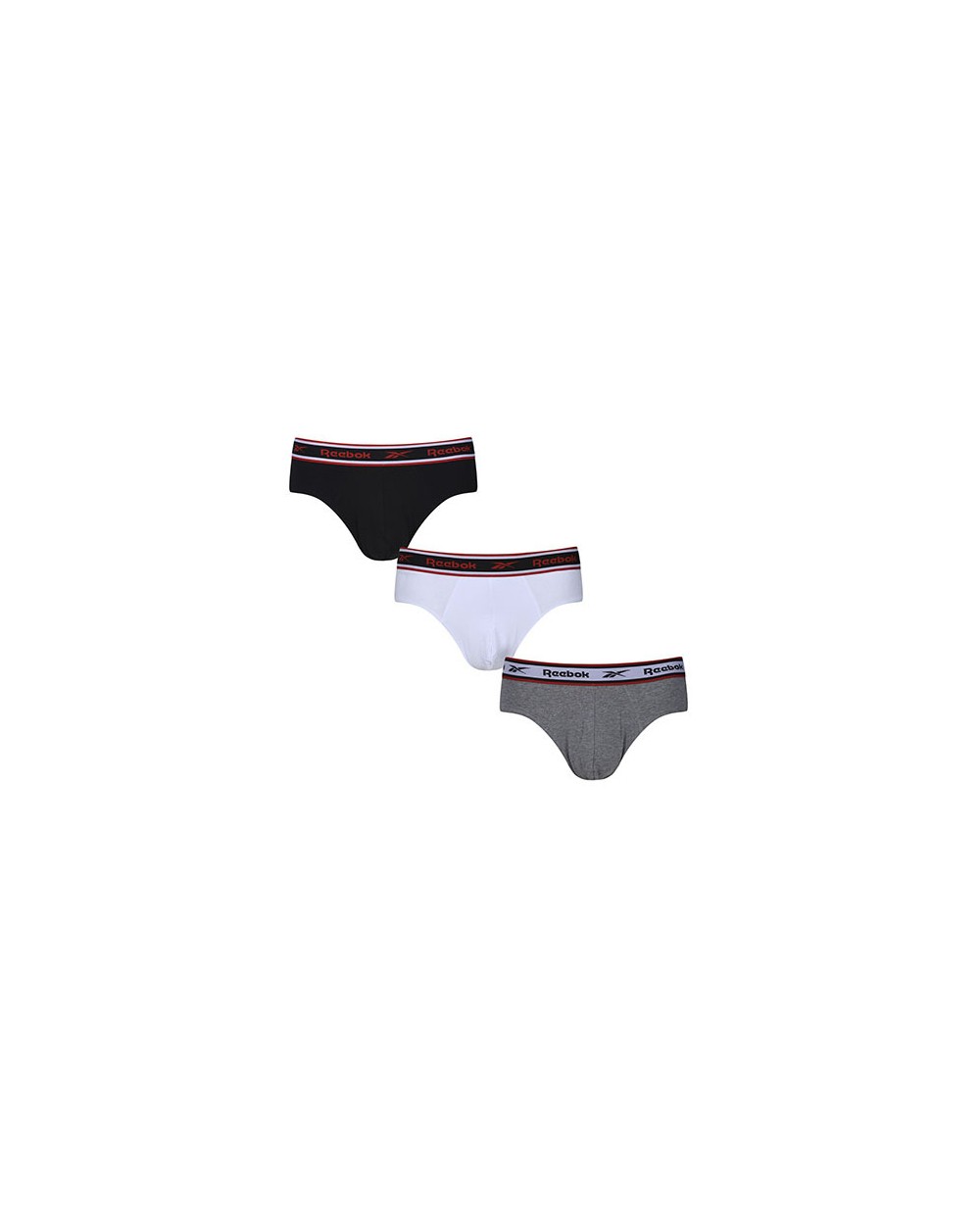REEBOK Men´s Brief (3 Pair Pack) Unterhosen personalisierbar