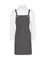SG CLOTHING PROVENCE - Crossover Eyelets Bib Apron with Pocket /api/colors/f07121ee-2ff0-449a-ab59-79be9a11aa30 personnalisable