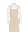 Tabliers personnalisable SG CLOTHING PROVENCE - Crossover Eyelets Bib Apron with Pocket