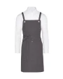 Schorten SG CLOTHING PROVENCE - Crossover Eyelets Bib Apron with Pocket voor bedrukking &amp; borduring