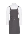 SG CLOTHING PROVENCE - Crossover Eyelets Bib Apron with Pocket /api/colors/f07121ee-2ff0-449a-ab59-79be9a11aa30 personnalisable