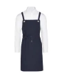 Tabliers personnalisable SG CLOTHING PROVENCE - Crossover Eyelets Bib Apron with Pocket