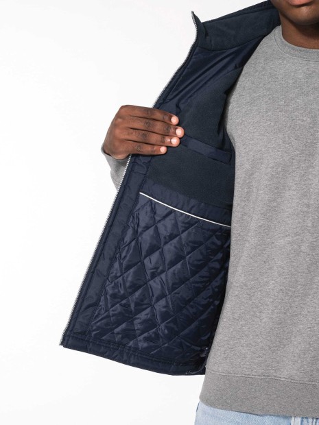 Vestes à personnaliser KARIBAN Bodywarmer doublé polaire homme 