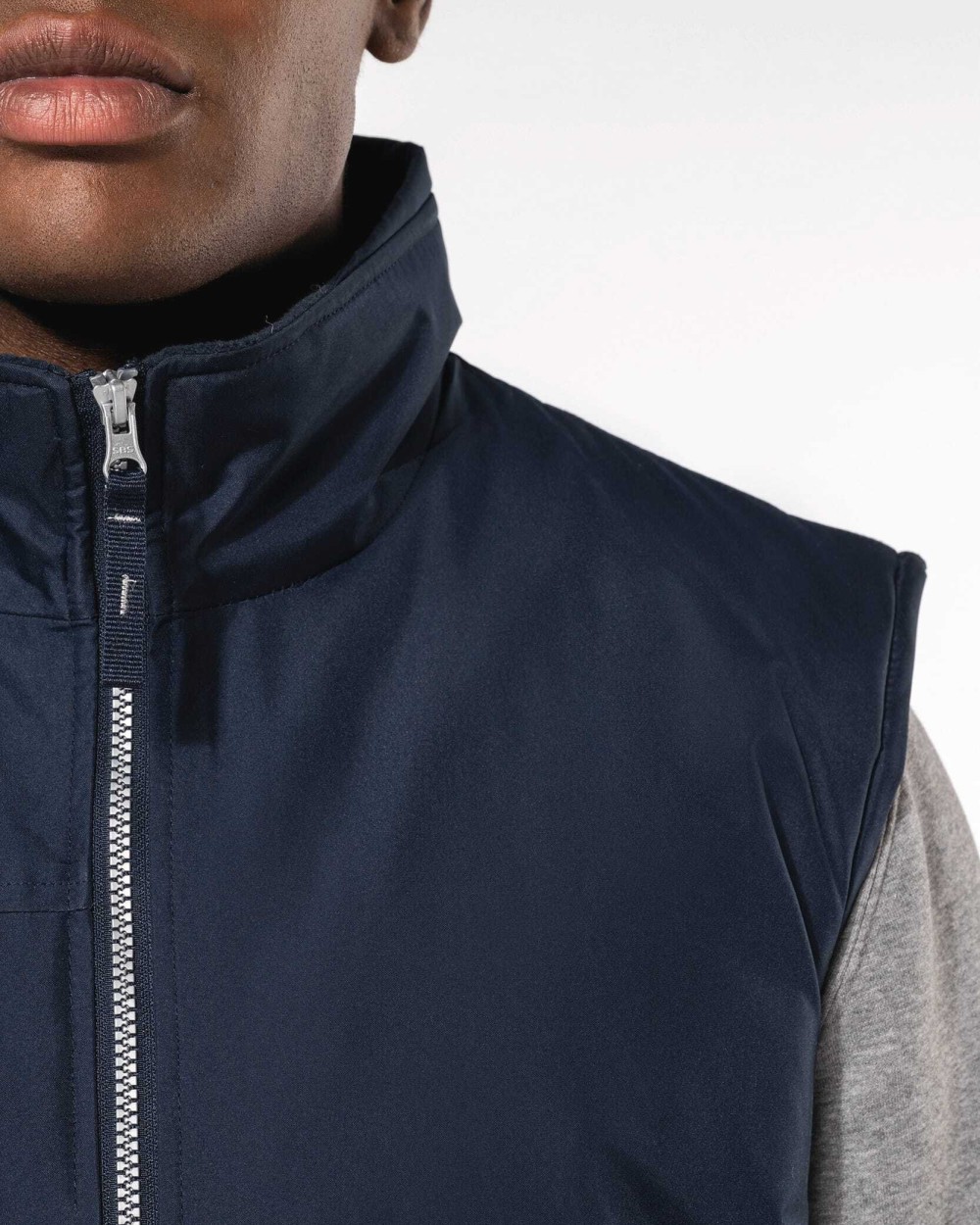Jassen KARIBAN Met fleece gevoerde bodywarmer heren voor bedrukking &amp; borduring