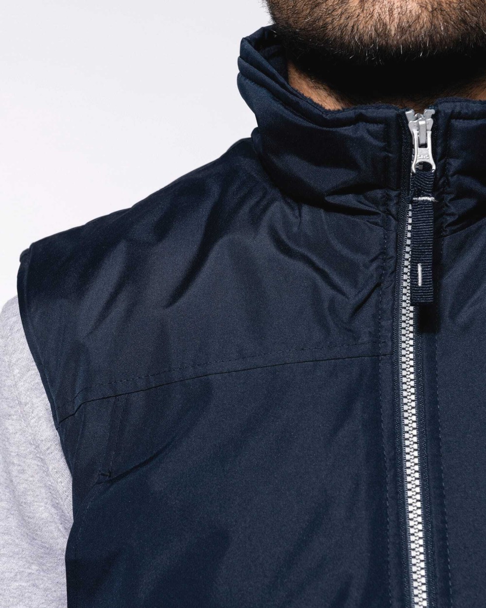Vestes personnalisable KARIBAN Bodywarmer doublé polaire homme