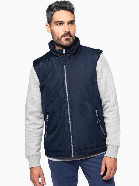 Vestes à personnaliser KARIBAN Bodywarmer doublé polaire homme 