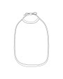 Baby artikelen LINK KIDS WEAR Baby Bib voor bedrukking &amp; borduring