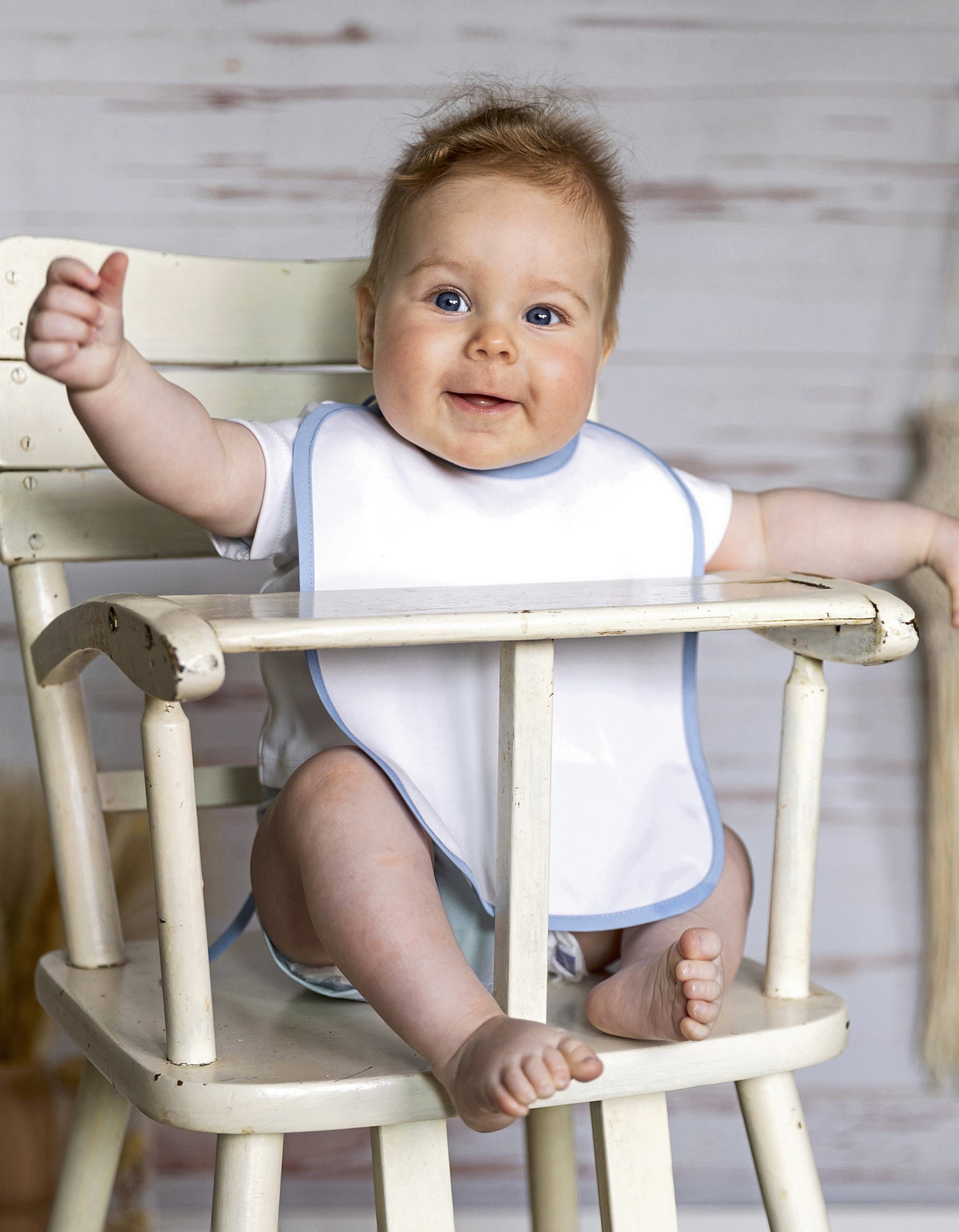 Baby artikelen LINK KIDS WEAR Baby Bib voor bedrukking &amp; borduring