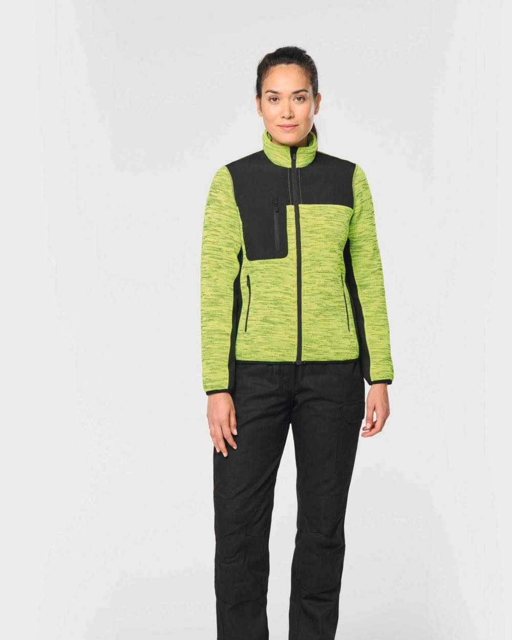 Vestes personnalisable WK. DESIGNED TO WORK Veste recyclée en polytricot femme