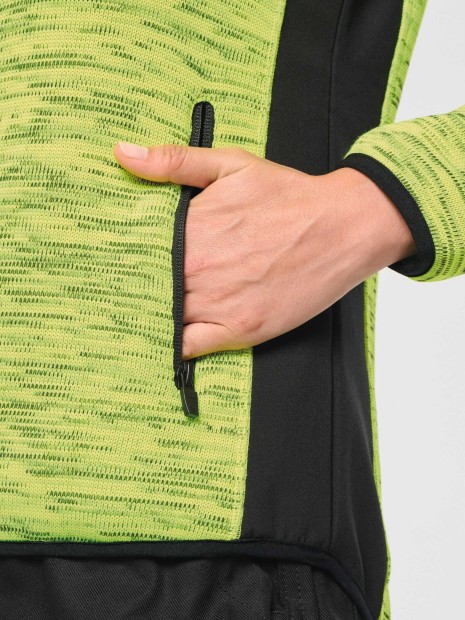Vestes à personnaliser WK. DESIGNED TO WORK Veste recyclée en polytricot femme 