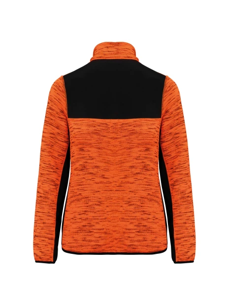 WK. DESIGNED TO WORK Veste recyclée en polytricot femme /api/colors/876f6860-7249-416d-9a9d-a2b4409b5a09 personnalisable