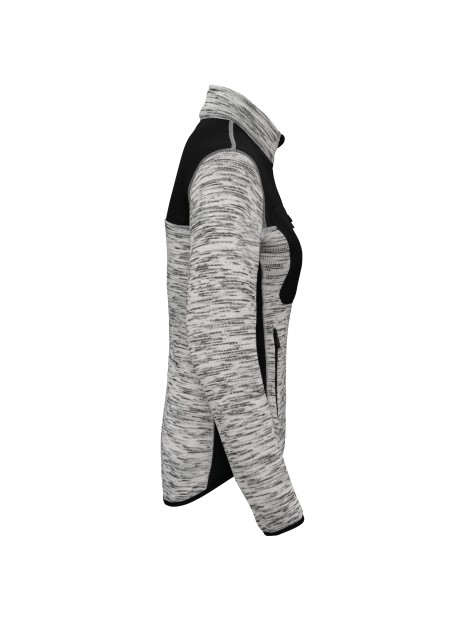 WK. DESIGNED TO WORK Veste recyclée en polytricot femme /api/colors/9ec572db-be25-47fa-bcc4-a4632b615ea7 personnalisable