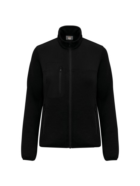 WK. DESIGNED TO WORK Veste recyclée en polytricot femme /api/colors/b9fdad4a-5e94-45cb-8c03-c08b349b28c3 personnalisable