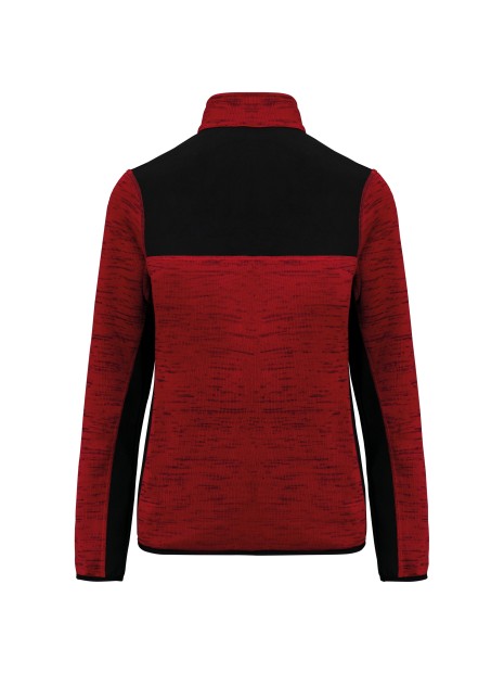 WK. DESIGNED TO WORK Veste recyclée en polytricot femme /api/colors/9ba74871-b3c0-403a-9bdd-d0981243d3ce personnalisable