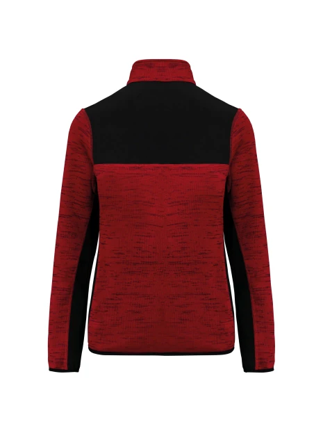 WK. DESIGNED TO WORK Veste recyclée en polytricot femme /api/colors/9ba74871-b3c0-403a-9bdd-d0981243d3ce personnalisable
