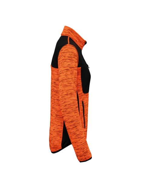 WK. DESIGNED TO WORK Veste recyclée en polytricot femme /api/colors/876f6860-7249-416d-9a9d-a2b4409b5a09 personnalisable