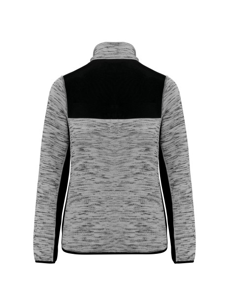 WK. DESIGNED TO WORK Veste recyclée en polytricot femme /api/colors/9ec572db-be25-47fa-bcc4-a4632b615ea7 personnalisable