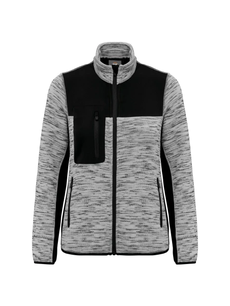 WK. DESIGNED TO WORK Veste recyclée en polytricot femme /api/colors/9ec572db-be25-47fa-bcc4-a4632b615ea7 personnalisable