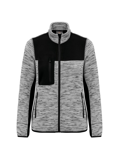 WK. DESIGNED TO WORK Veste recyclée en polytricot femme /api/colors/9ec572db-be25-47fa-bcc4-a4632b615ea7 personnalisable