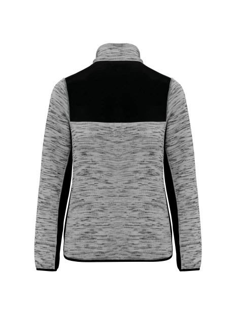 WK. DESIGNED TO WORK Veste recyclée en polytricot femme /api/colors/9ec572db-be25-47fa-bcc4-a4632b615ea7 personnalisable