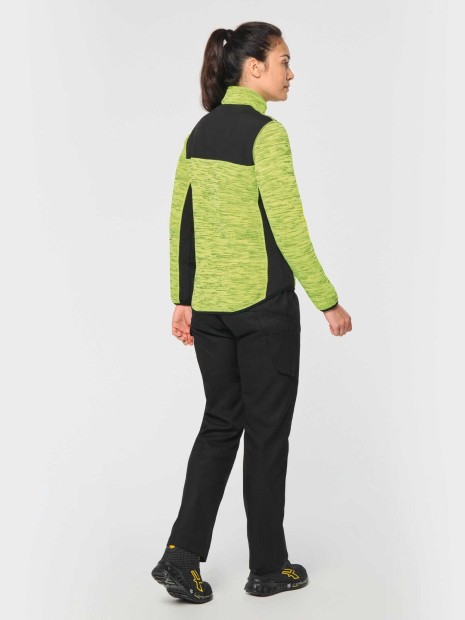 Vestes à personnaliser WK. DESIGNED TO WORK Veste recyclée en polytricot femme 