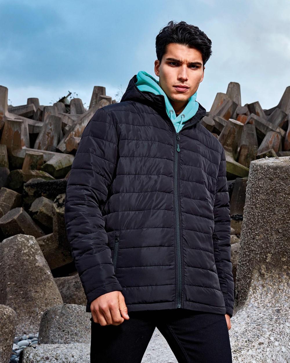 2786 Delmont recycled padded jacket Jacken personalisierbar