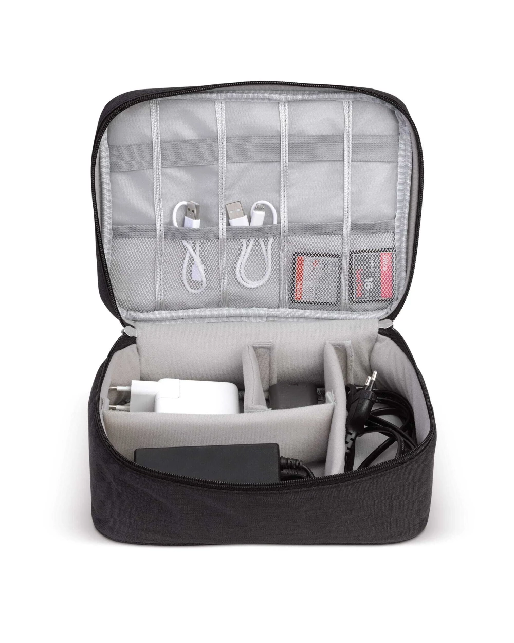 Accessoires personnalisable 4DO Trousse de voyage pour câbles et chargeurs
