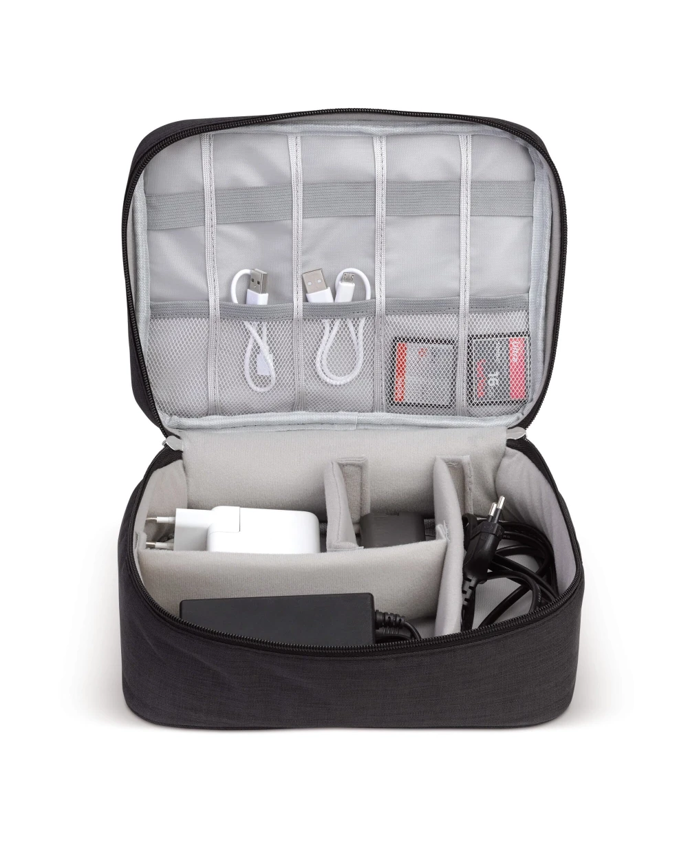 Accessoires personnalisable 4DO Trousse de voyage pour câbles et chargeurs