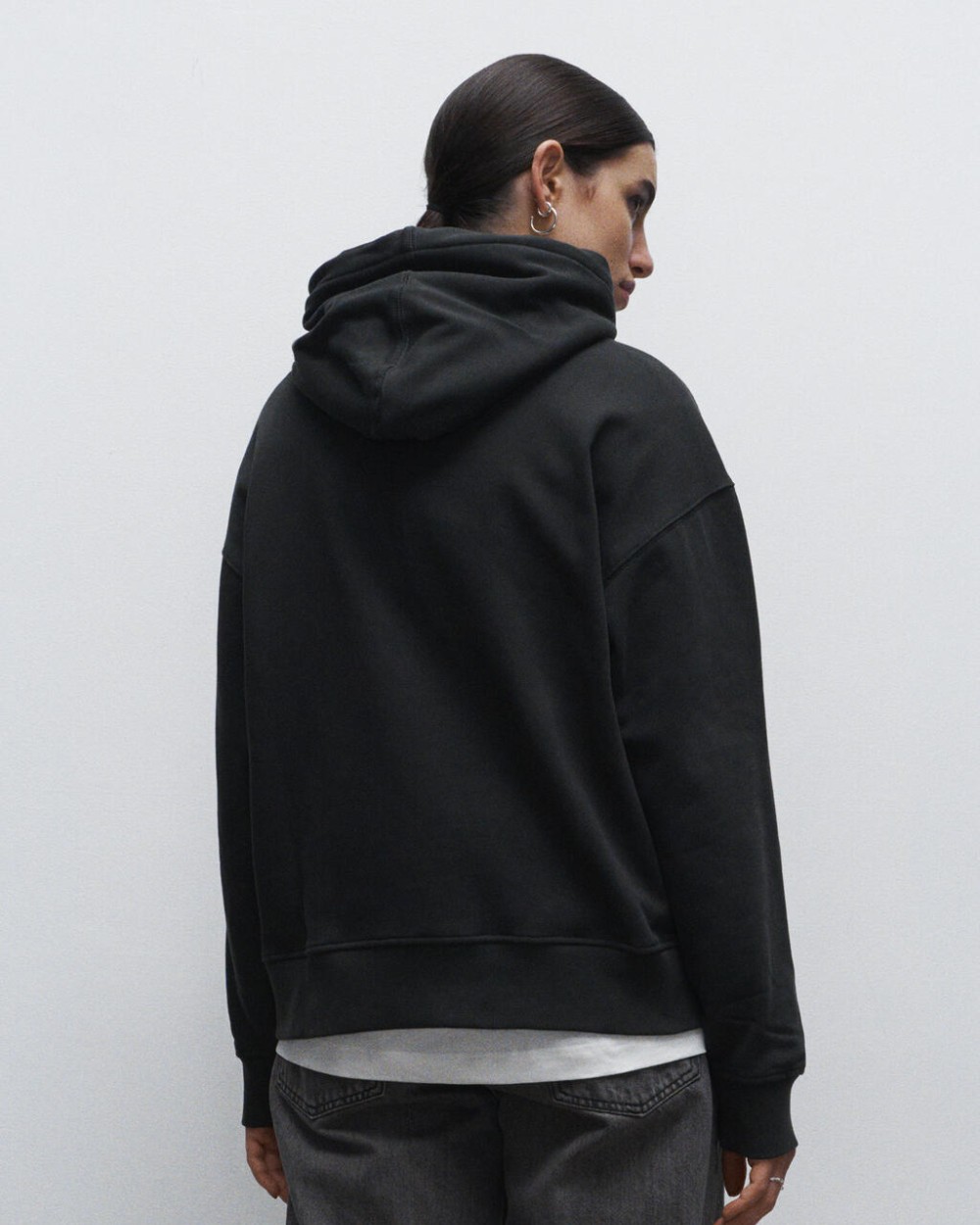 TRUE BLANKS Womens Oversized Hoodie Sweatshirts personalisierbar