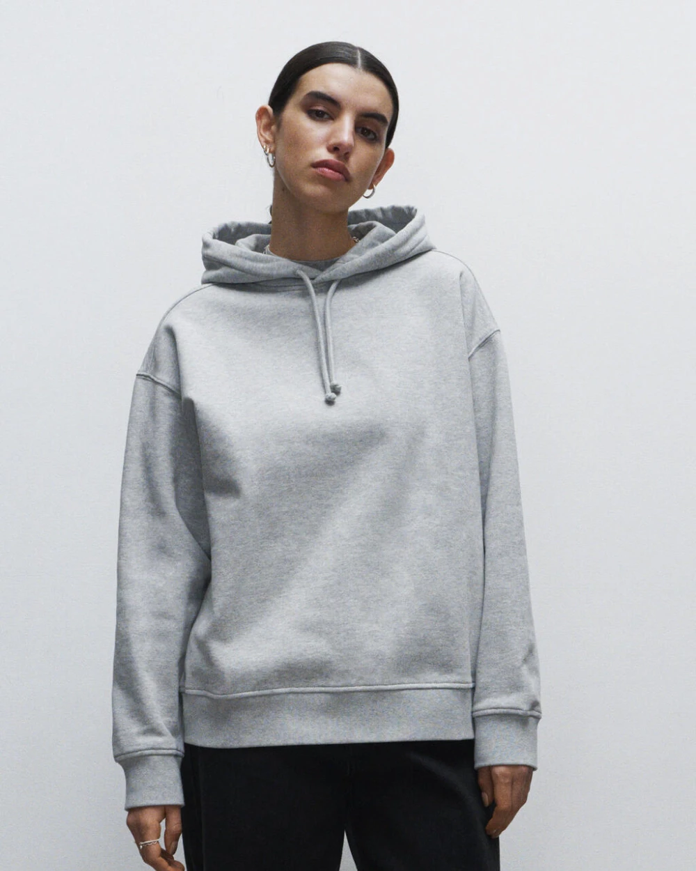 TRUE BLANKS Womens Oversized Hoodie Sweatshirts personalisierbar