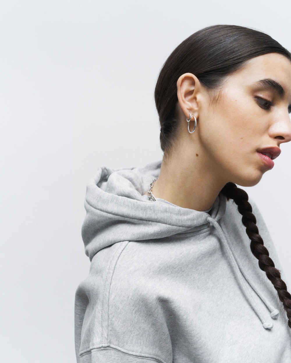 Sweaters & hoodies TRUE BLANKS Womens Oversized Hoodie voor bedrukking &amp; borduring