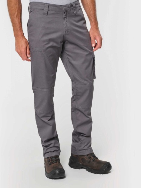 Pantalons à personnaliser WK. DESIGNED TO WORK Pantalon de travail multipoches homme 