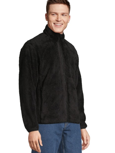 Laines polaires à personnaliser SOL'S Unisex Fleece Zip Jacket Finch 