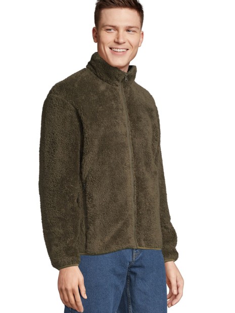 Laines polaires à personnaliser SOL'S Unisex Fleece Zip Jacket Finch 