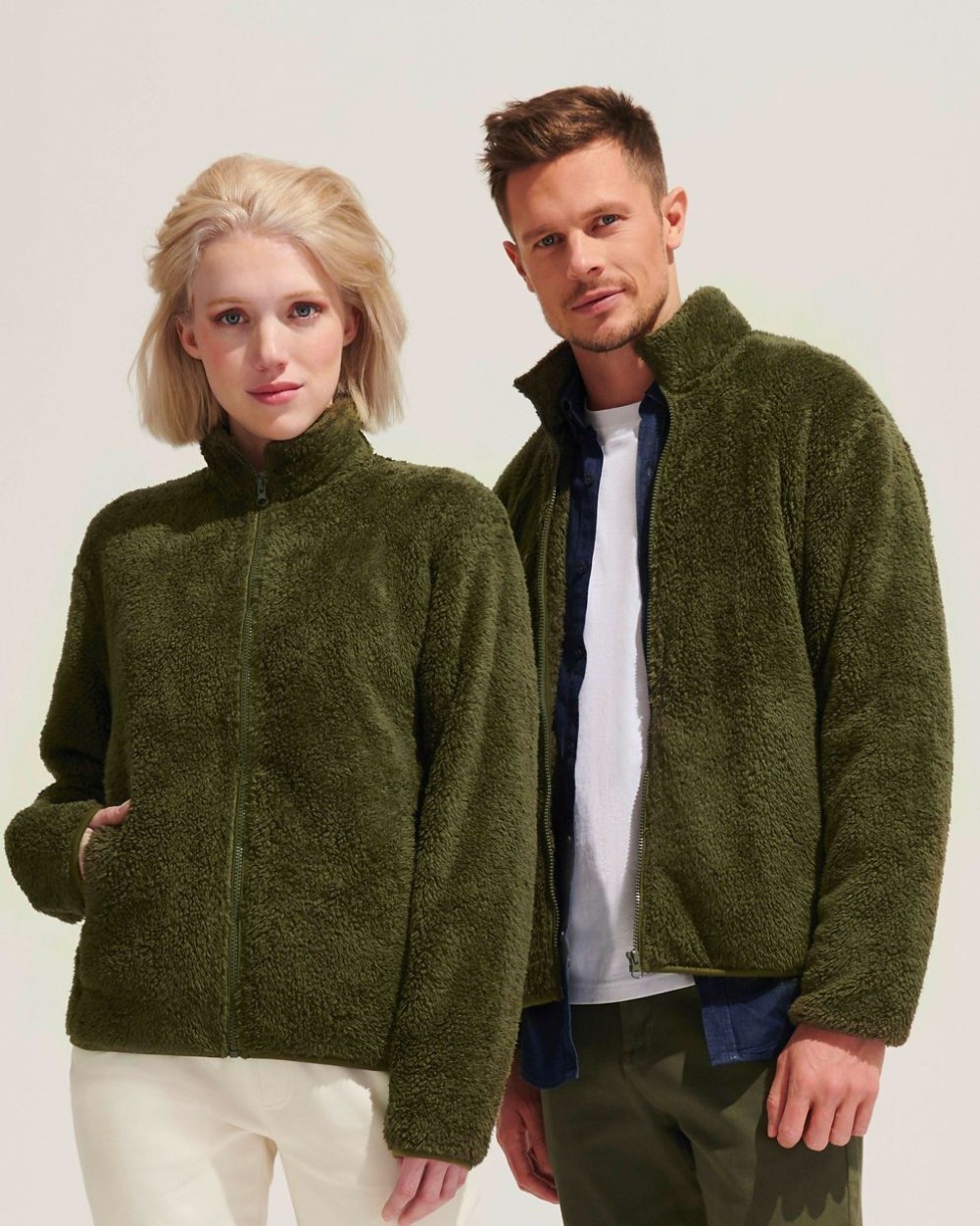SOL'S Unisex Fleece Zip Jacket Finch Polar Fleeces personalisierbar