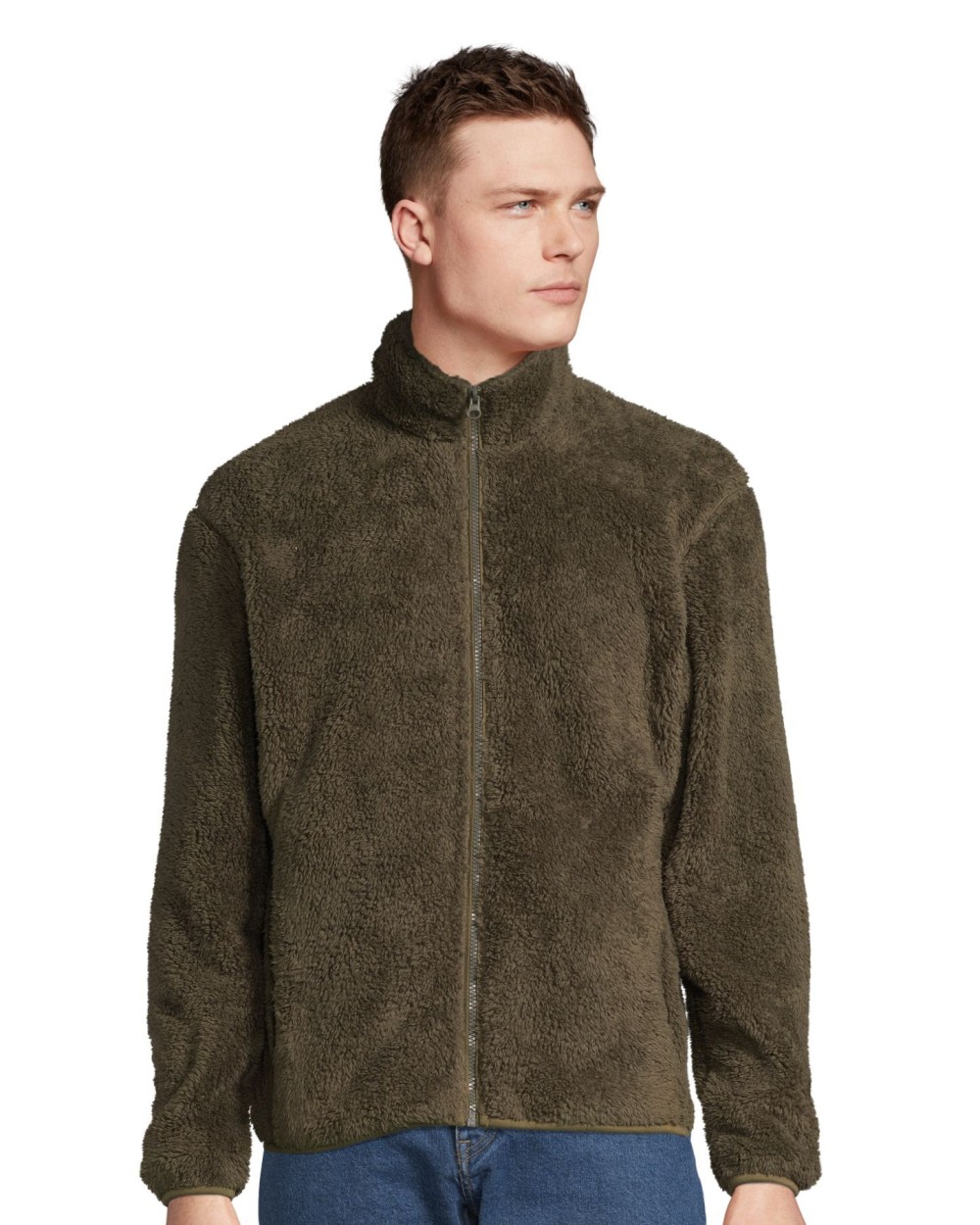 Polar Fleeces SOL'S Unisex Fleece Zip Jacket Finch voor bedrukking &amp; borduring