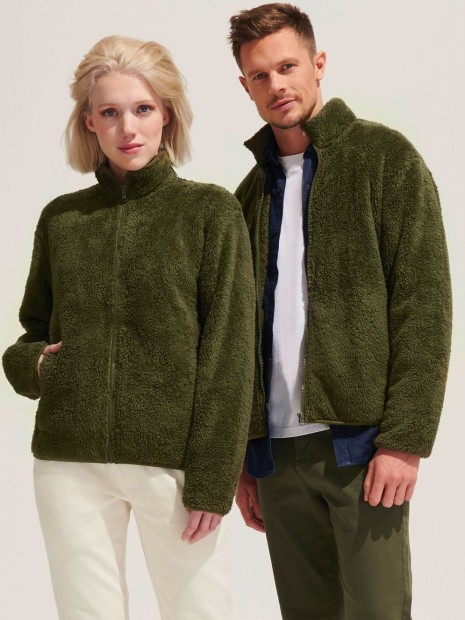 Laines polaires à personnaliser SOL'S Unisex Fleece Zip Jacket Finch 