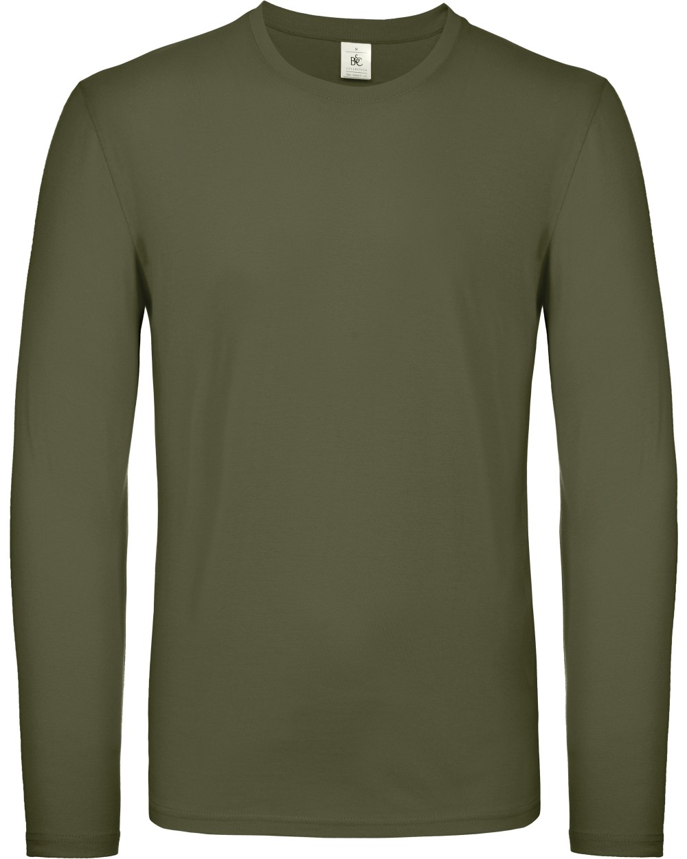 T-shirts B&C #E150 Men's T-shirt long sleeve voor bedrukking &amp; borduring
