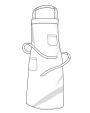 Schorten LINK KITCHENWEAR Shoemakers Apron voor bedrukking &amp; borduring