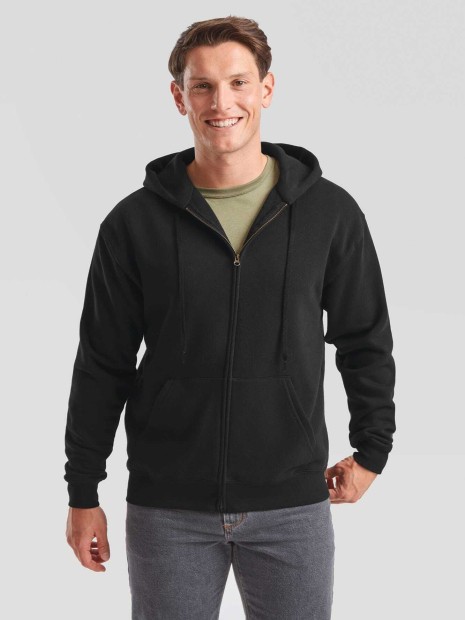 Sweat-shirts à personnaliser FOL Sweat-shirt homme zippé capuche Premium (62-034-0) 
