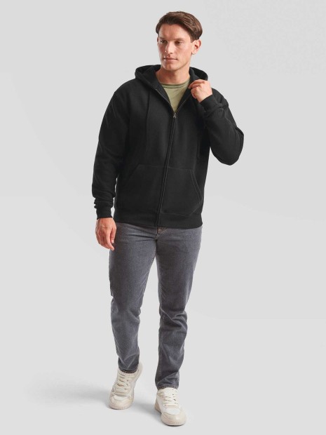 Sweat-shirts à personnaliser FOL Sweat-shirt homme zippé capuche Premium (62-034-0) 