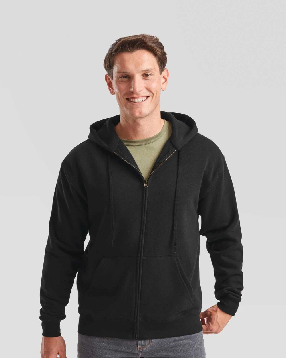 Sweat-shirts personnalisable FOL Sweat-shirt homme zippé capuche Premium (62-034-0)